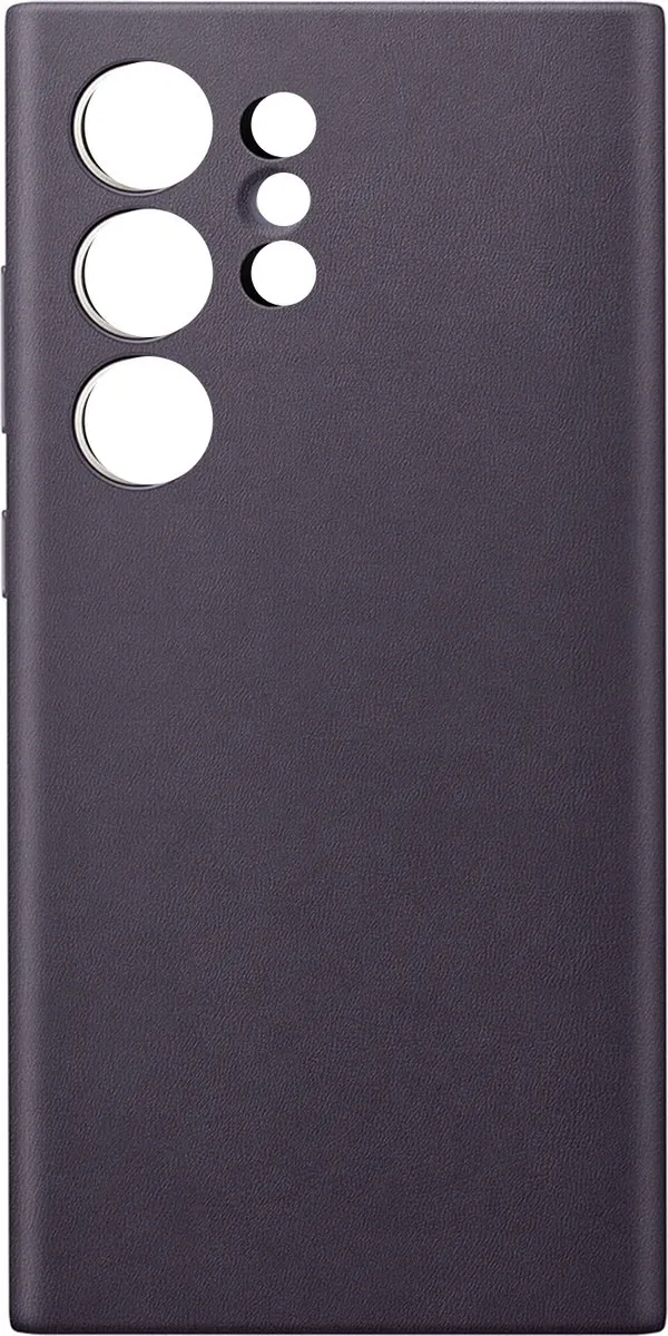 Samsung Galaxy S24 Ultra Vegan Leather Hoesje - Dark Violet - GP-FPS928HCAVW