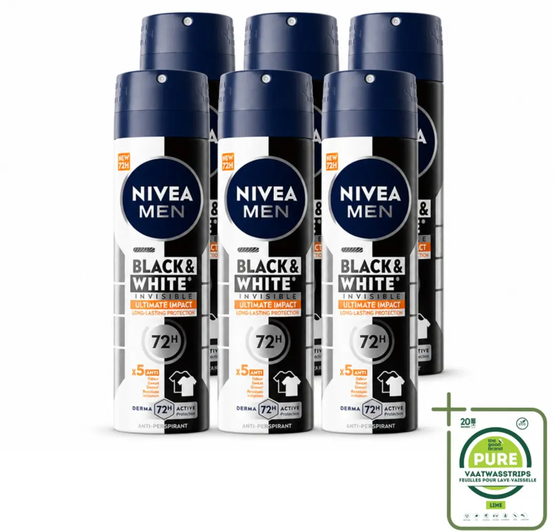 6 x NIVEA MEN