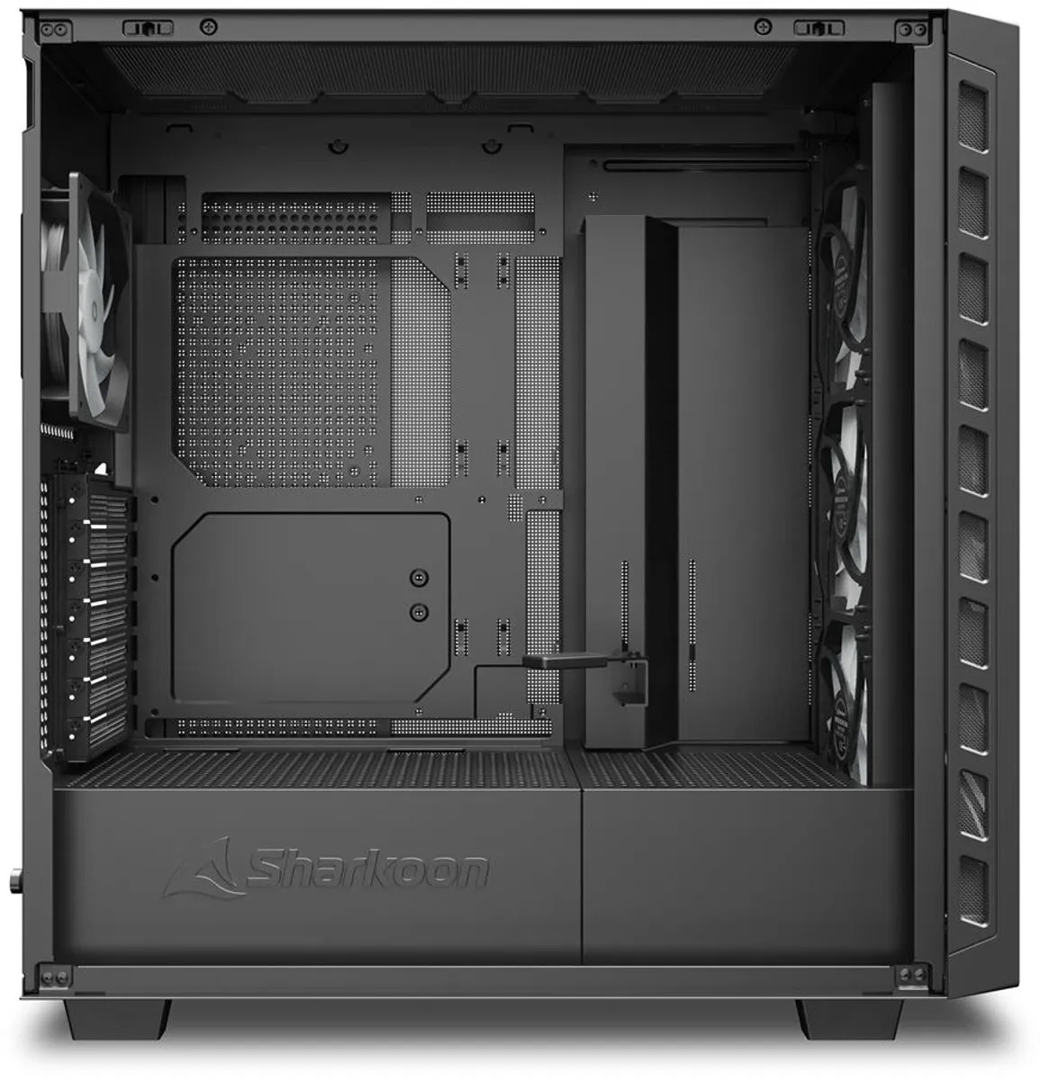Sharkoon REBEL C80G Midi Tower - Zwart