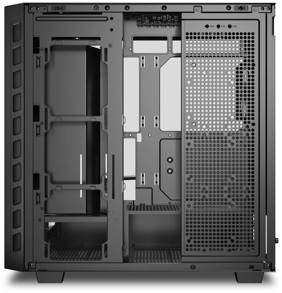 Sharkoon REBEL C80G Midi Tower - Zwart