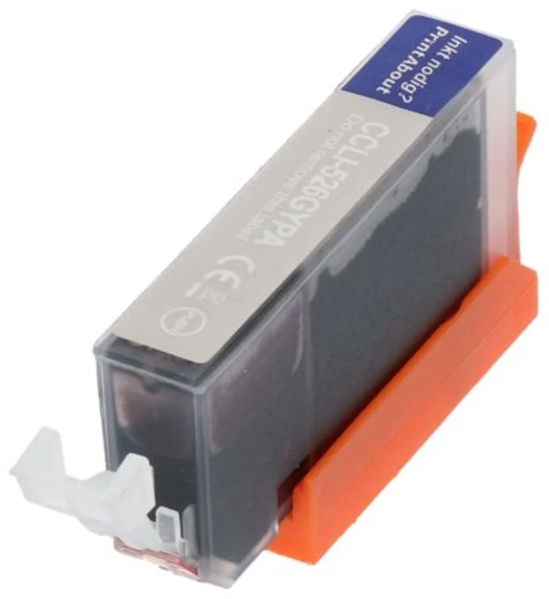 PrintAbout CLI-526G Inktcartridge Grijs - 13ml - o.a. Canon PIXMA
