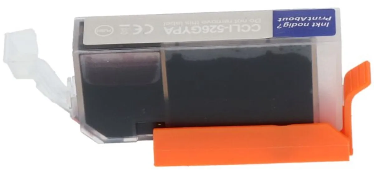 PrintAbout CLI-526G Inktcartridge Grijs - 13ml - o.a. Canon PIXMA