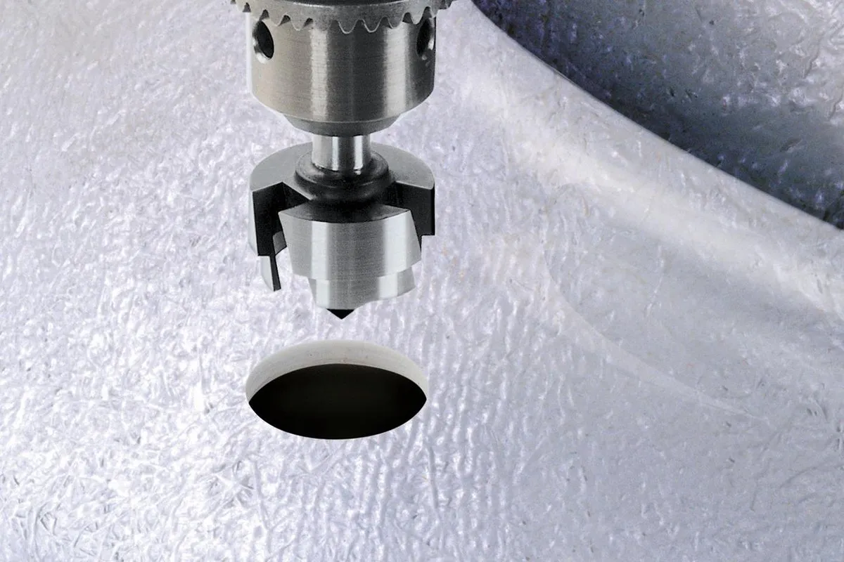 Wolfcraft GVK Boor 3759000 - Ø28-35mm - Glasvezel/Kunststof