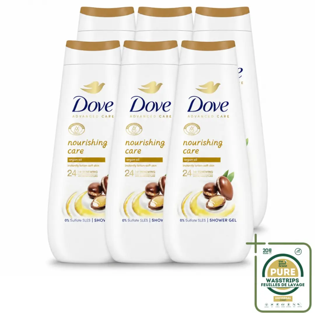 6 x Dove Douchecrème