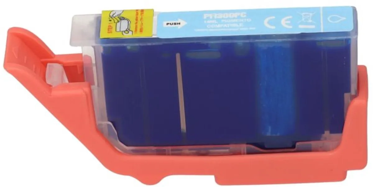 PrintAbout PFI-300PC Inktcartridge - Foto-cyaan 14ml - Canon