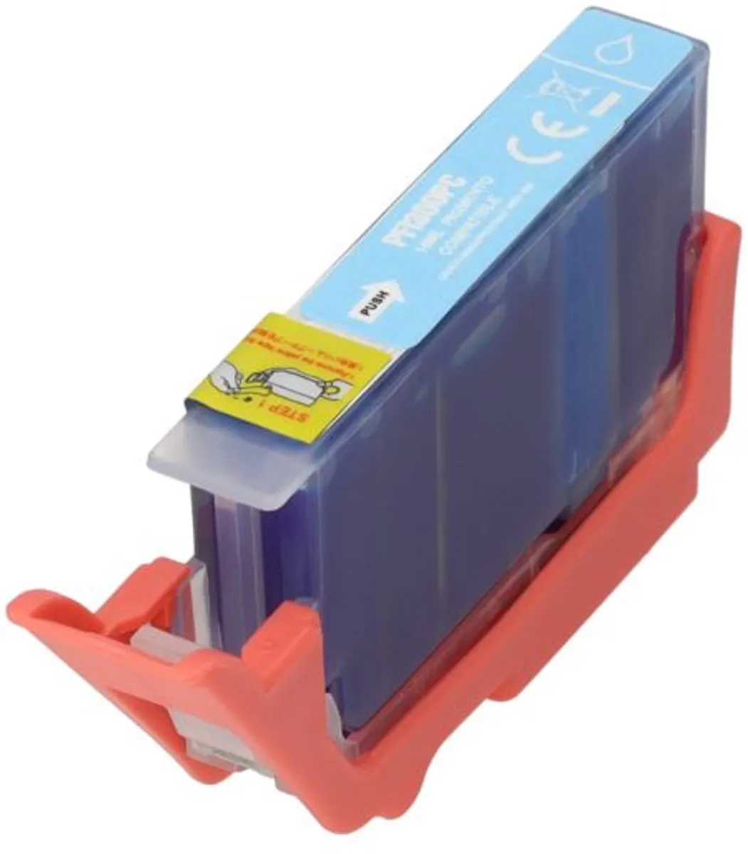 PrintAbout PFI-300PC Inktcartridge - Foto-cyaan 14ml - Canon