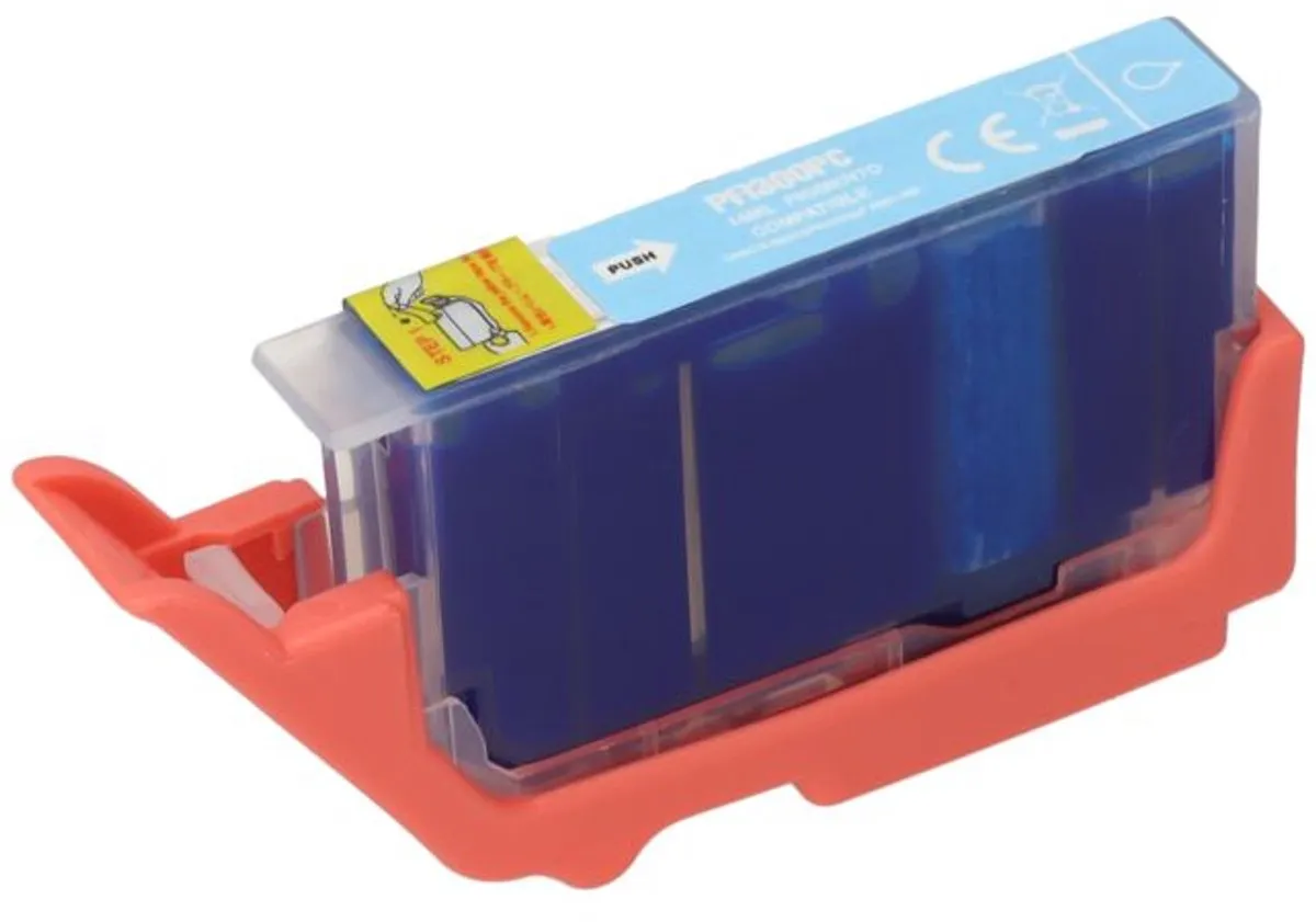 PrintAbout PFI-300PC Inktcartridge - Foto-cyaan 14ml - Canon