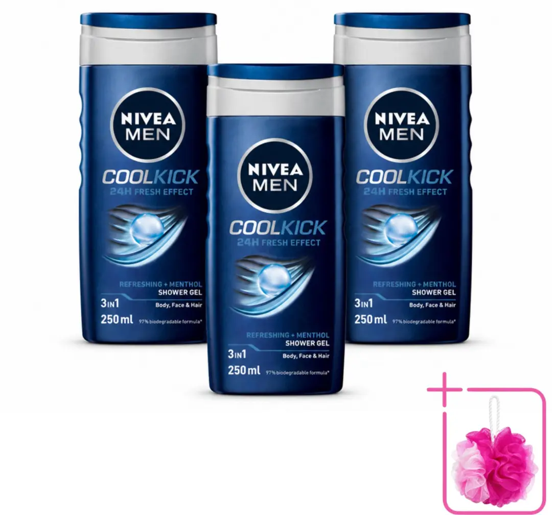 3 x NIVEA MEN