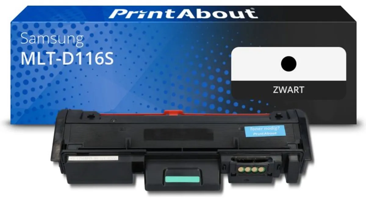 PrintAbout Huismerk MLT-D116S Toner Zwart - 3.300 Pagina's