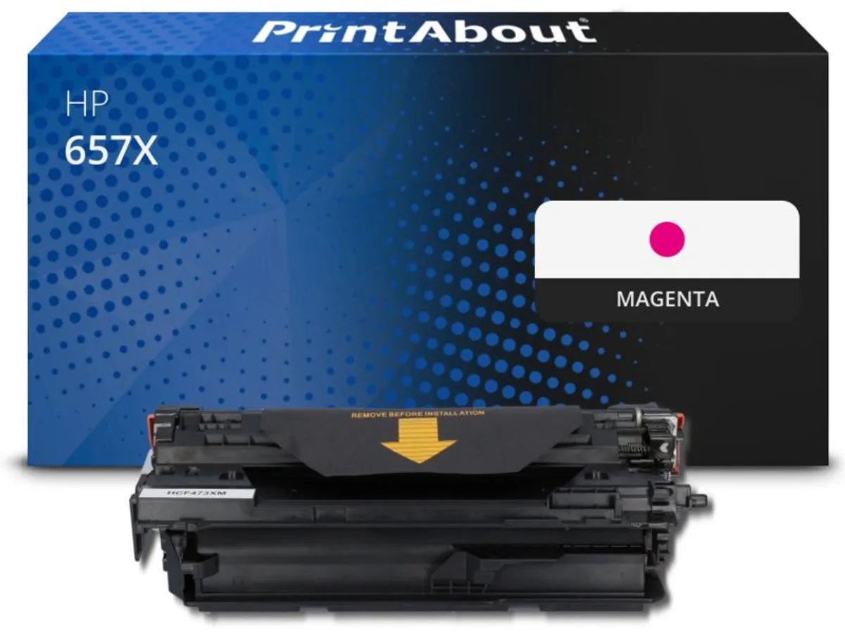 PrintAbout Huismerk HP 657X CF473X Toner Magenta - 25.300