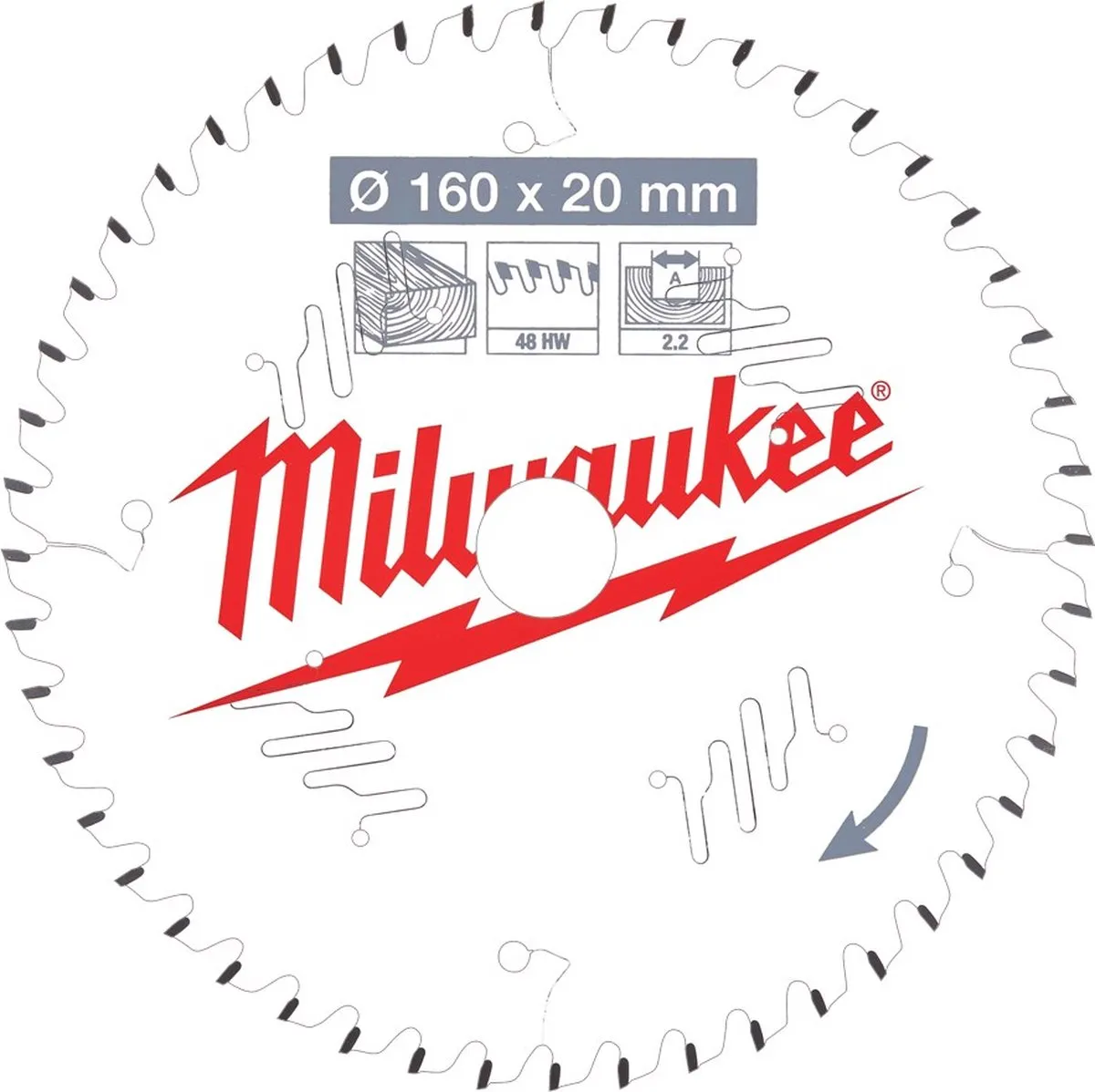 Milwaukee Cirkelzaagblad 4932471291
