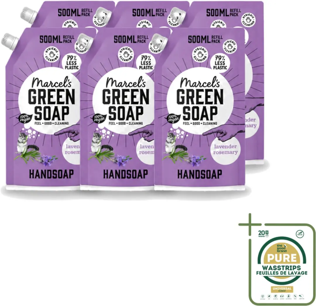 6 x Marcel’s Green Soap