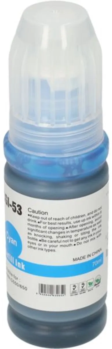 PrintAbout GI-53C Inktcartridge - Cyaan - 70ml