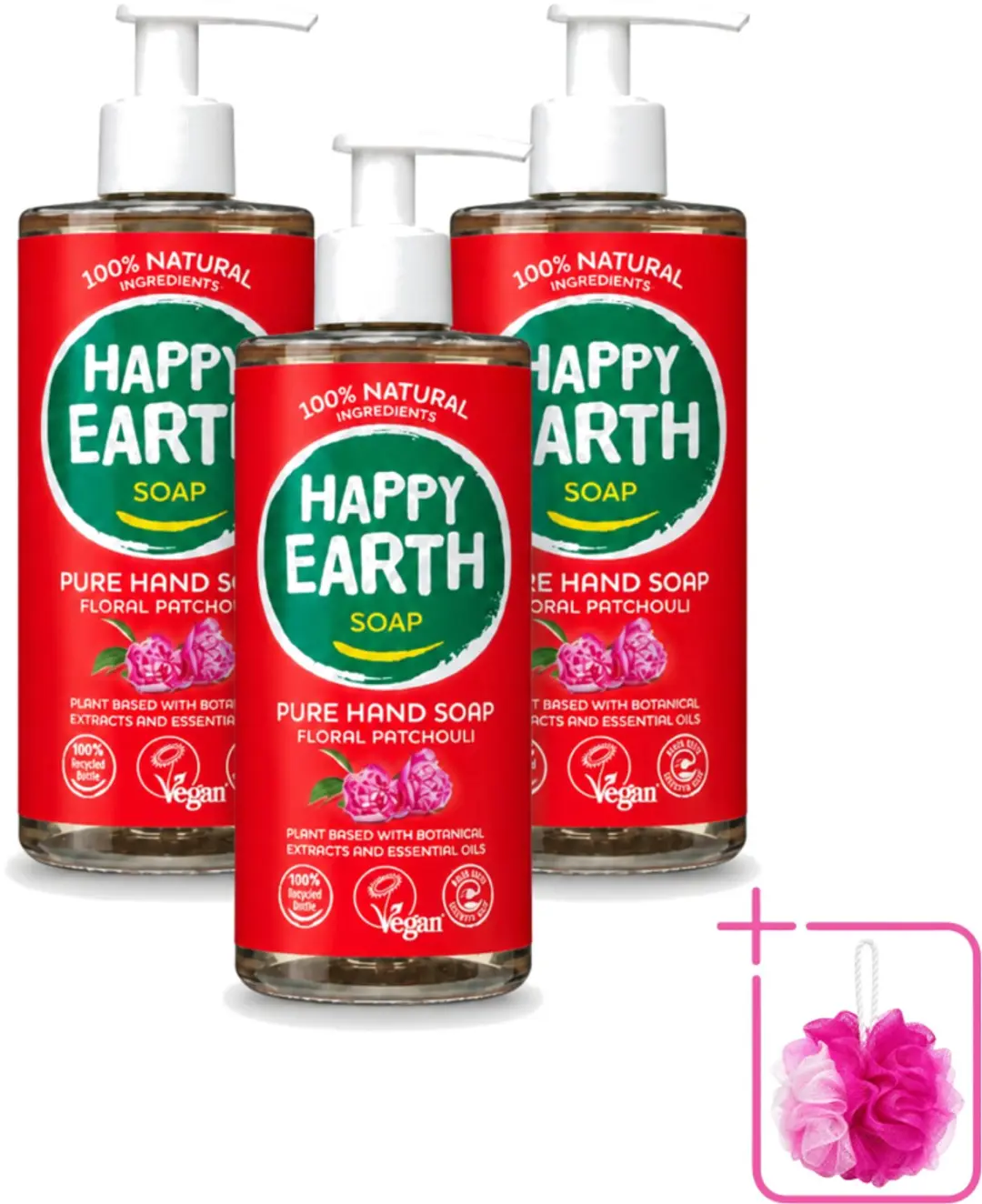 3 x Happy Earth