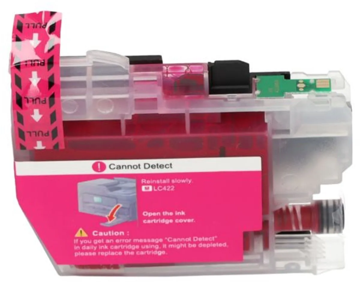 PrintAbout LC-422XLM Magenta Inktcartridge - 1650 pagina's