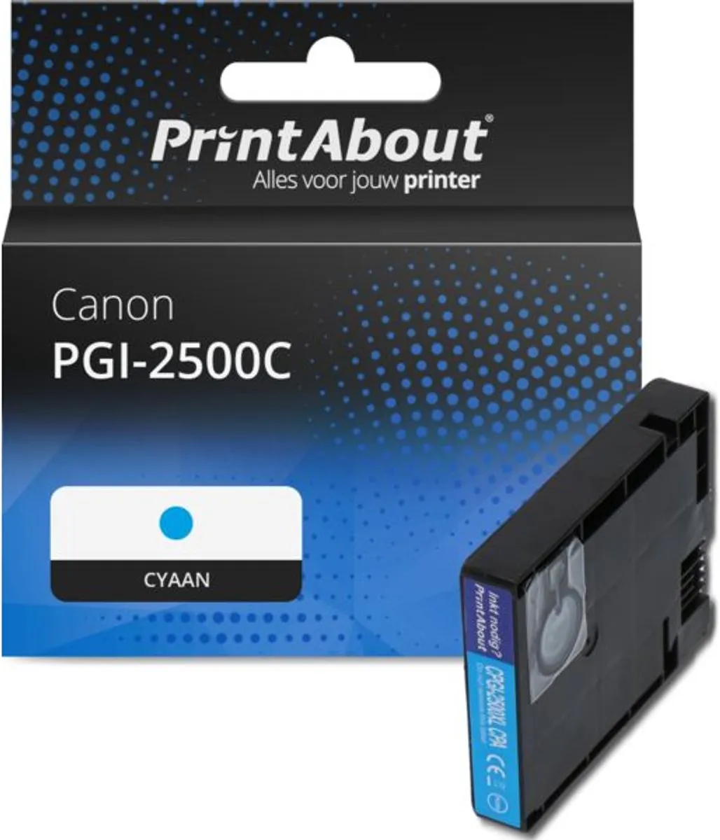PrintAbout Canon PGI-2500C Inktcartridge