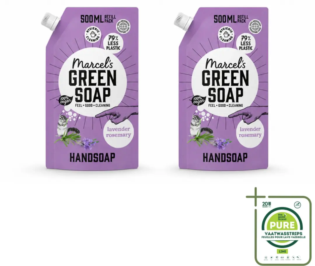2 x Marcel’s Green Soap