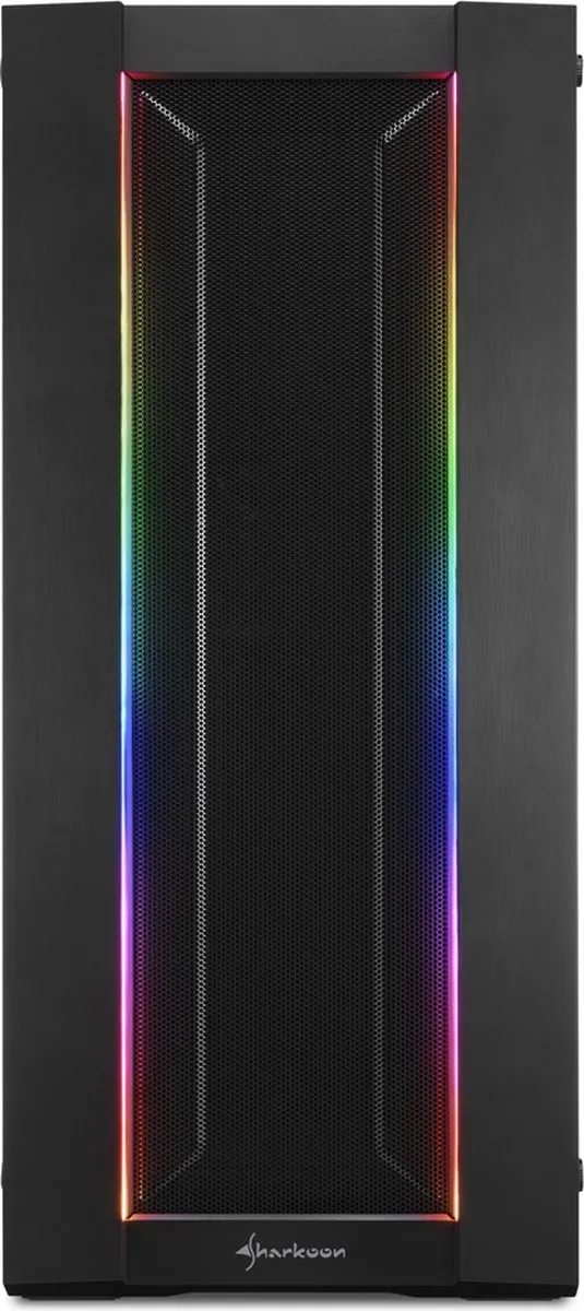 Sharkoon 4044951027156 ATX Semi-tower Behuizing - 7x 2.5" 5x 3.5" - Zwart