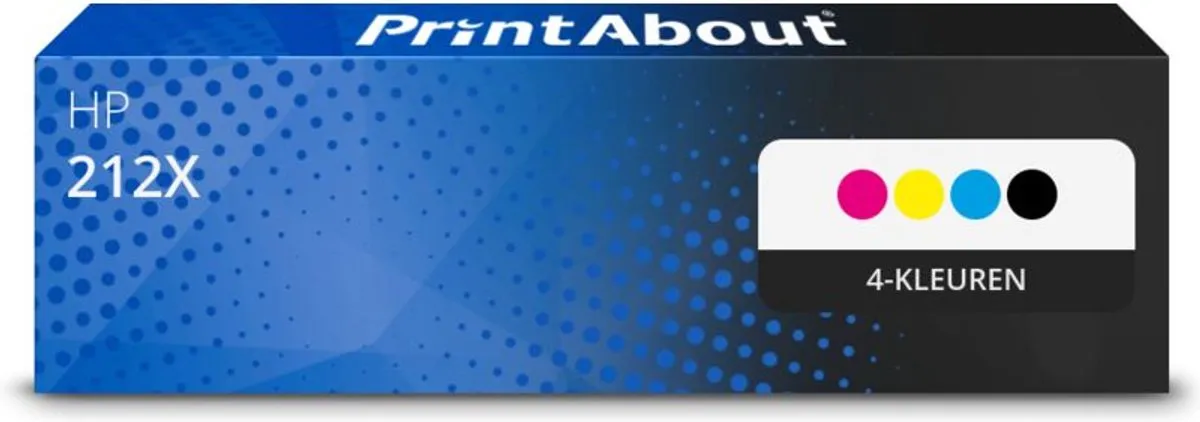 PrintAbout Toner 212X 4-kleuren Multipack