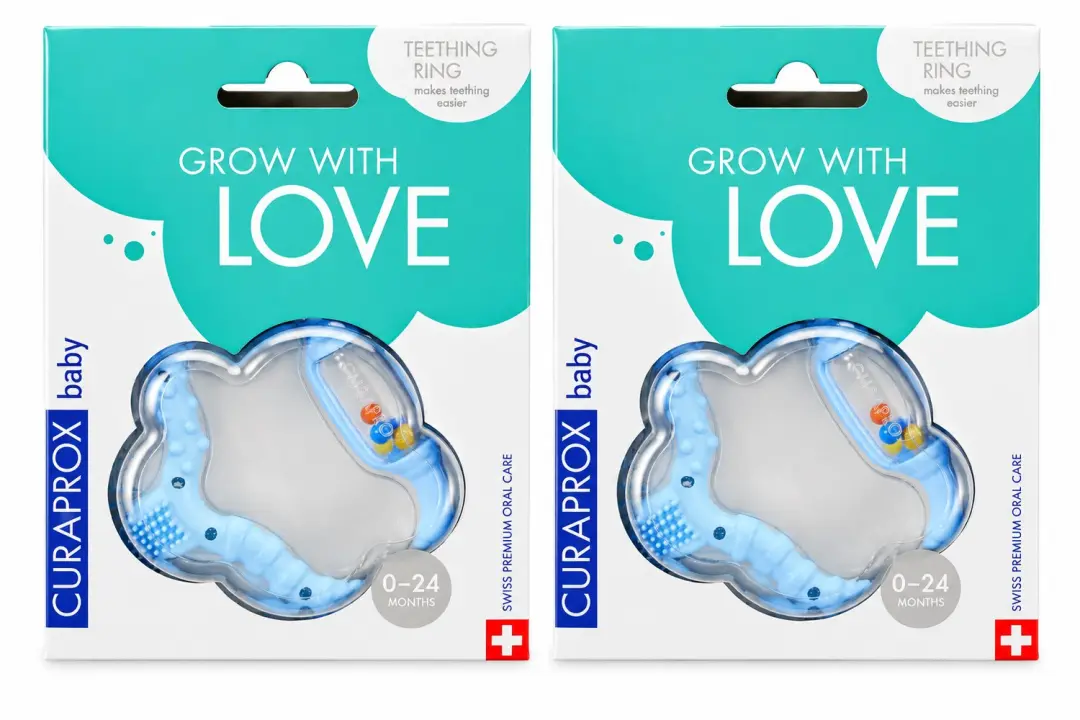 2 x Curaprox Bijtring