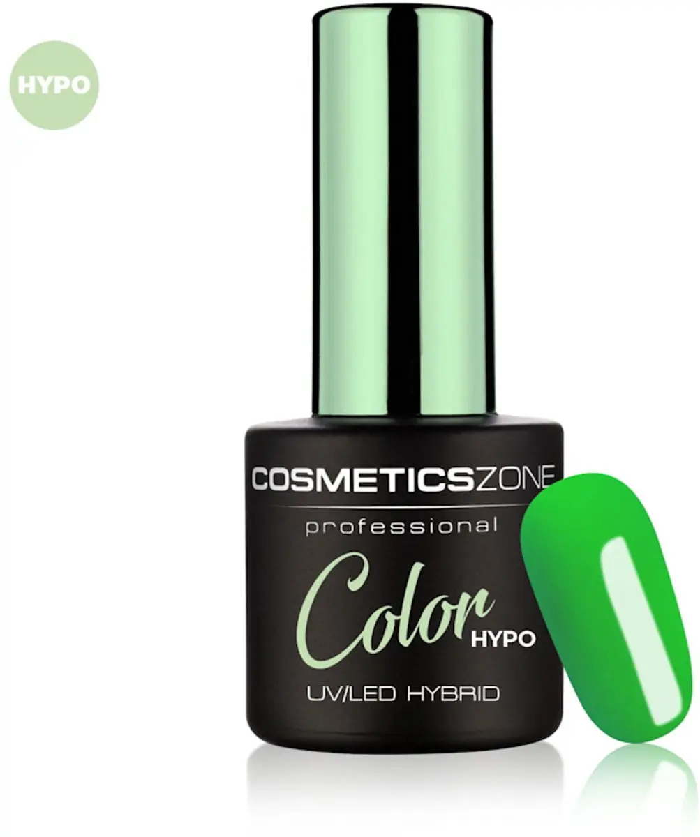 Cosmetics Zone Hypoallergene UV/LED Hybrid Gellak 7ml. Neon Green N3