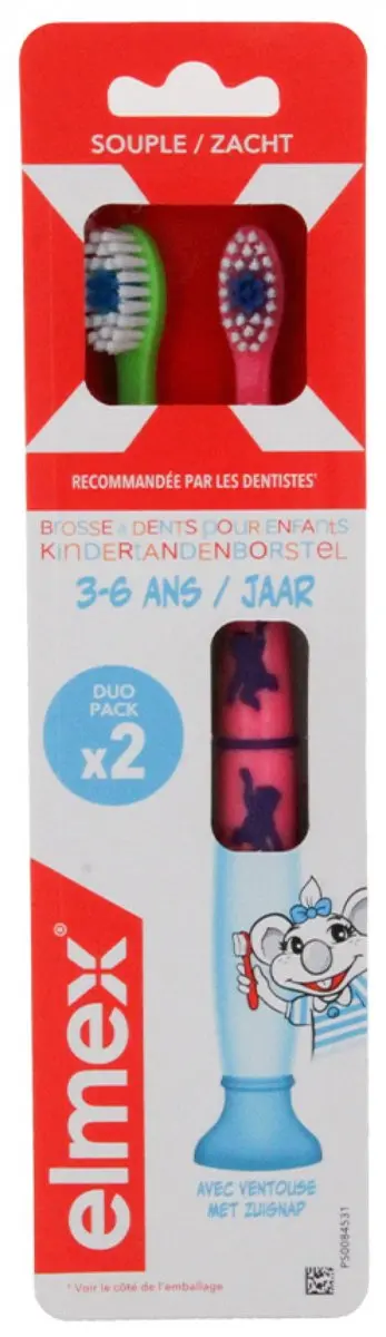 Elmex Tandenborstels Zacht 3-6 Jaar