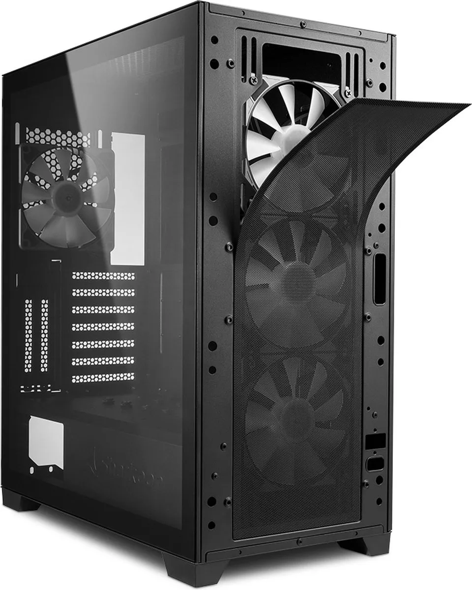 Sharkoon TG7M ATX Semi-tower - 4x 2.5" + 2x 3.5" - RGB