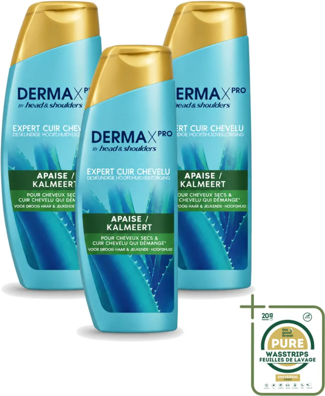 3 x Head & Shoulders