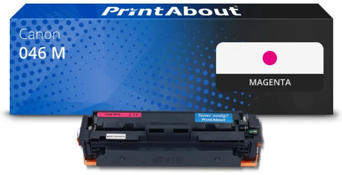 PrintAbout Canon 046 M Toner Magenta