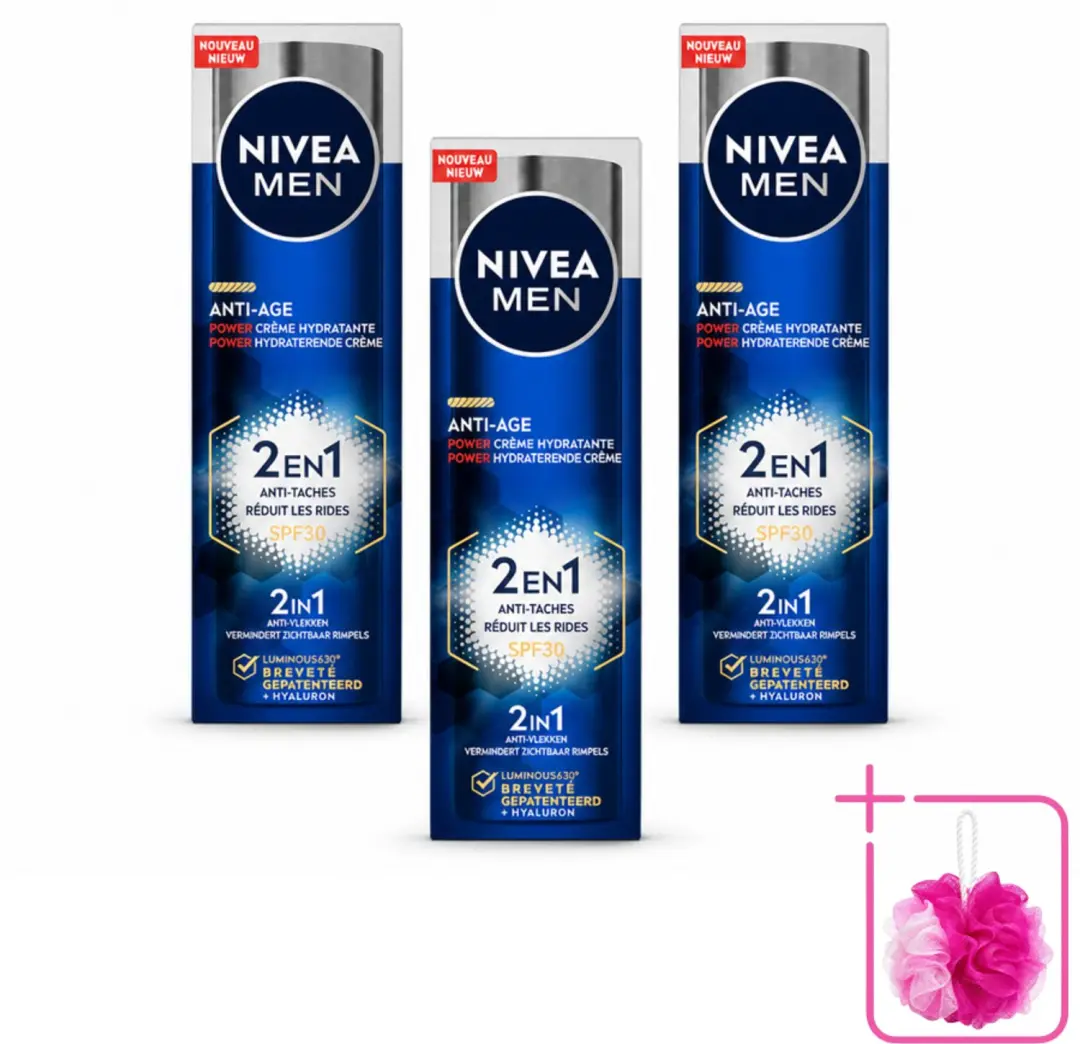 3 x NIVEA MEN