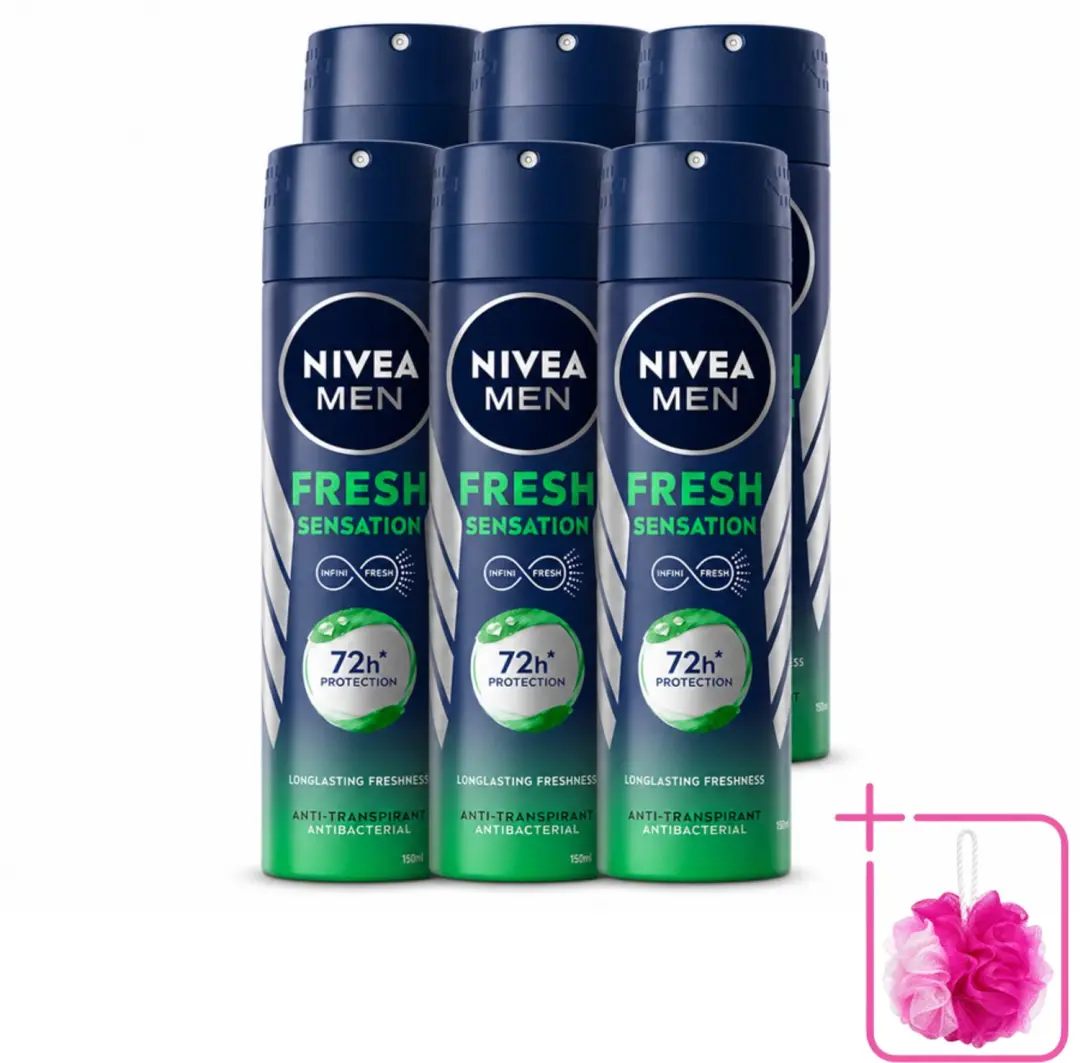 6 x NIVEA MEN