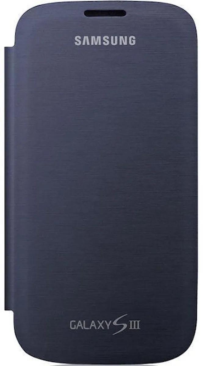 Samsung Galaxy S3 Flip Cover Chrome Blue