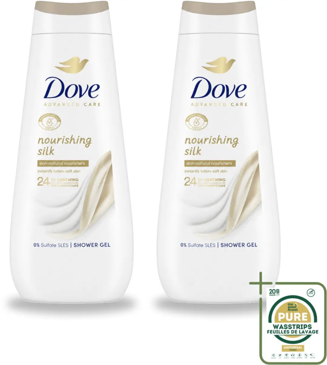 2 x Dove Douchecrème