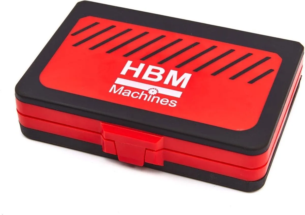 HBM 18-delige Lange Bitset Metaal - 18 Stuks