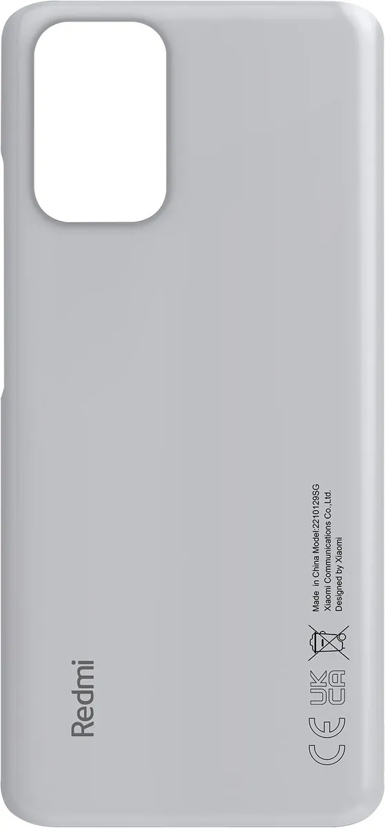 Xiaomi Redmi Note 10S Batterijdeksel - Lichtgrijs