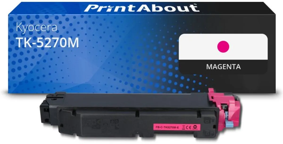 PrintAbout Kyocera TK-5270M Toner - Magenta