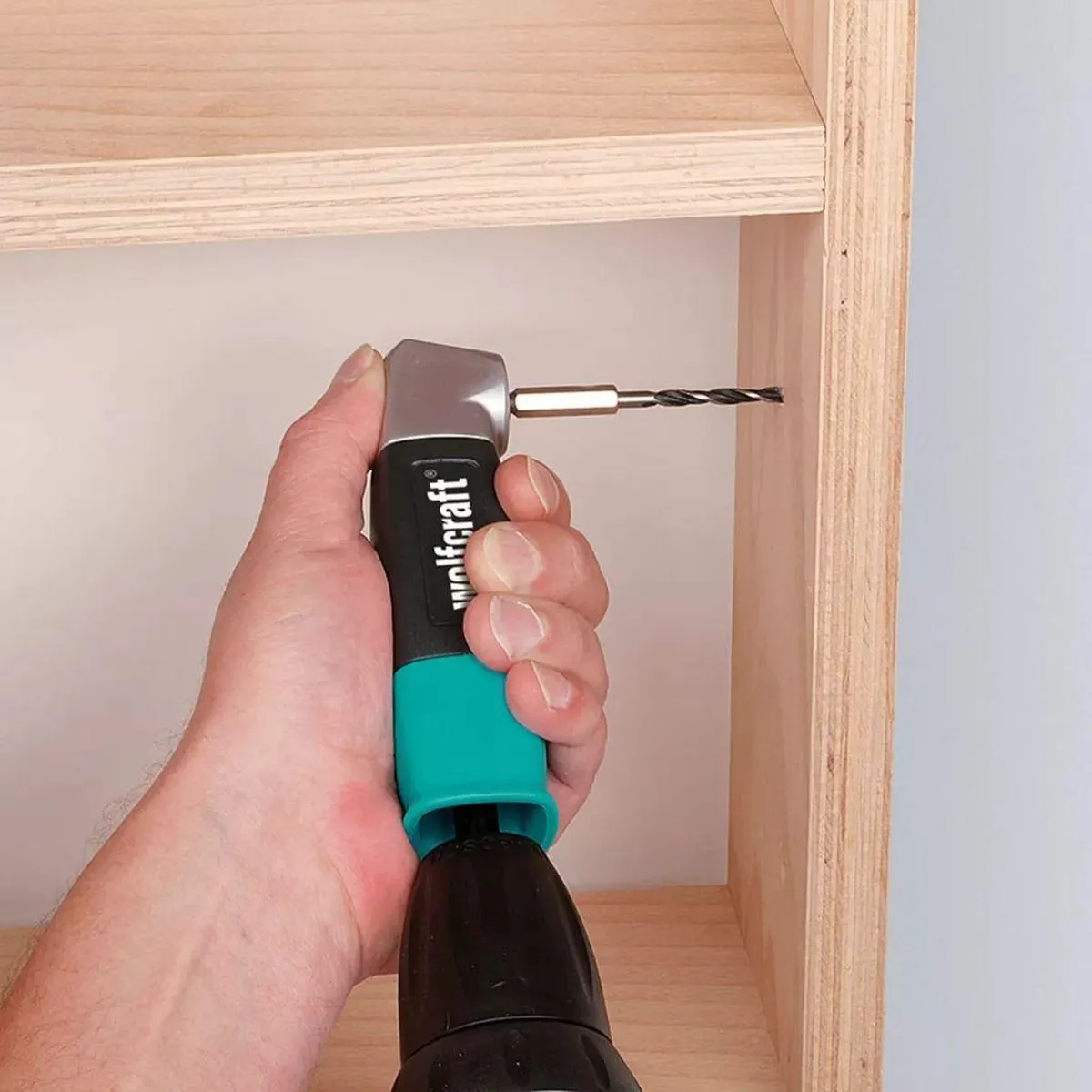 Wolfcraft Haakse Bithouder 4688000