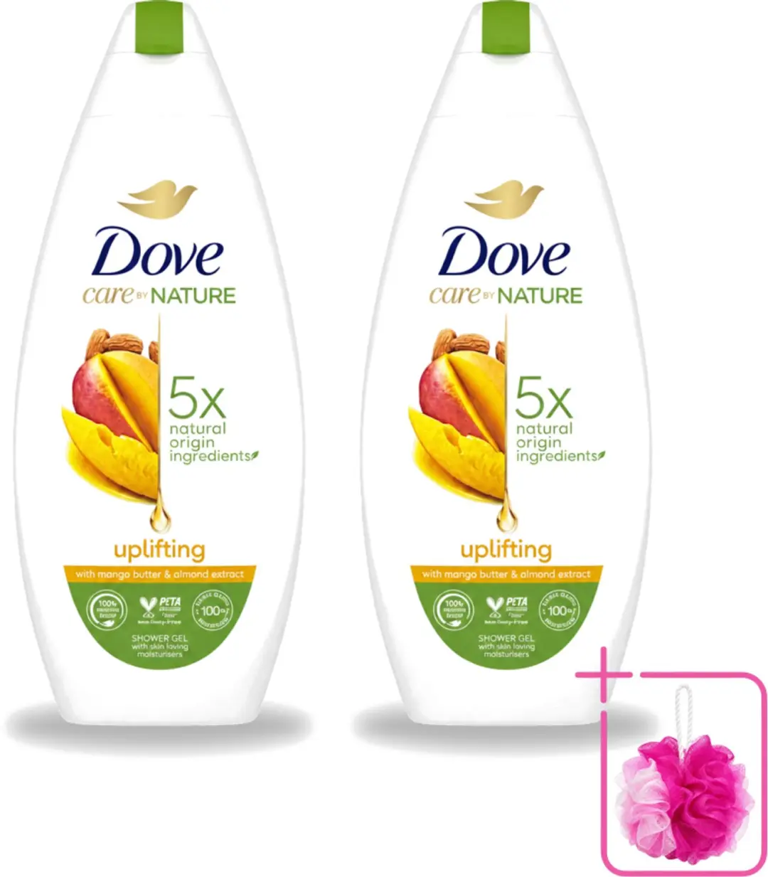 2 x Dove Care By Nature