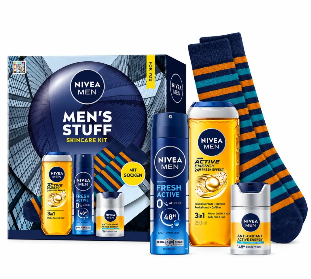 NIVEA Men Men's Stuff Geschenkset