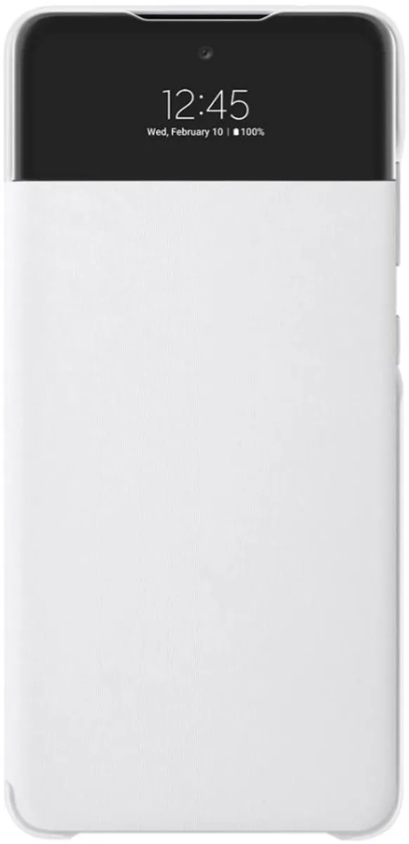Samsung Smart S View Hoesje EF-EA725PWEGEW - Galaxy A72 - Wit