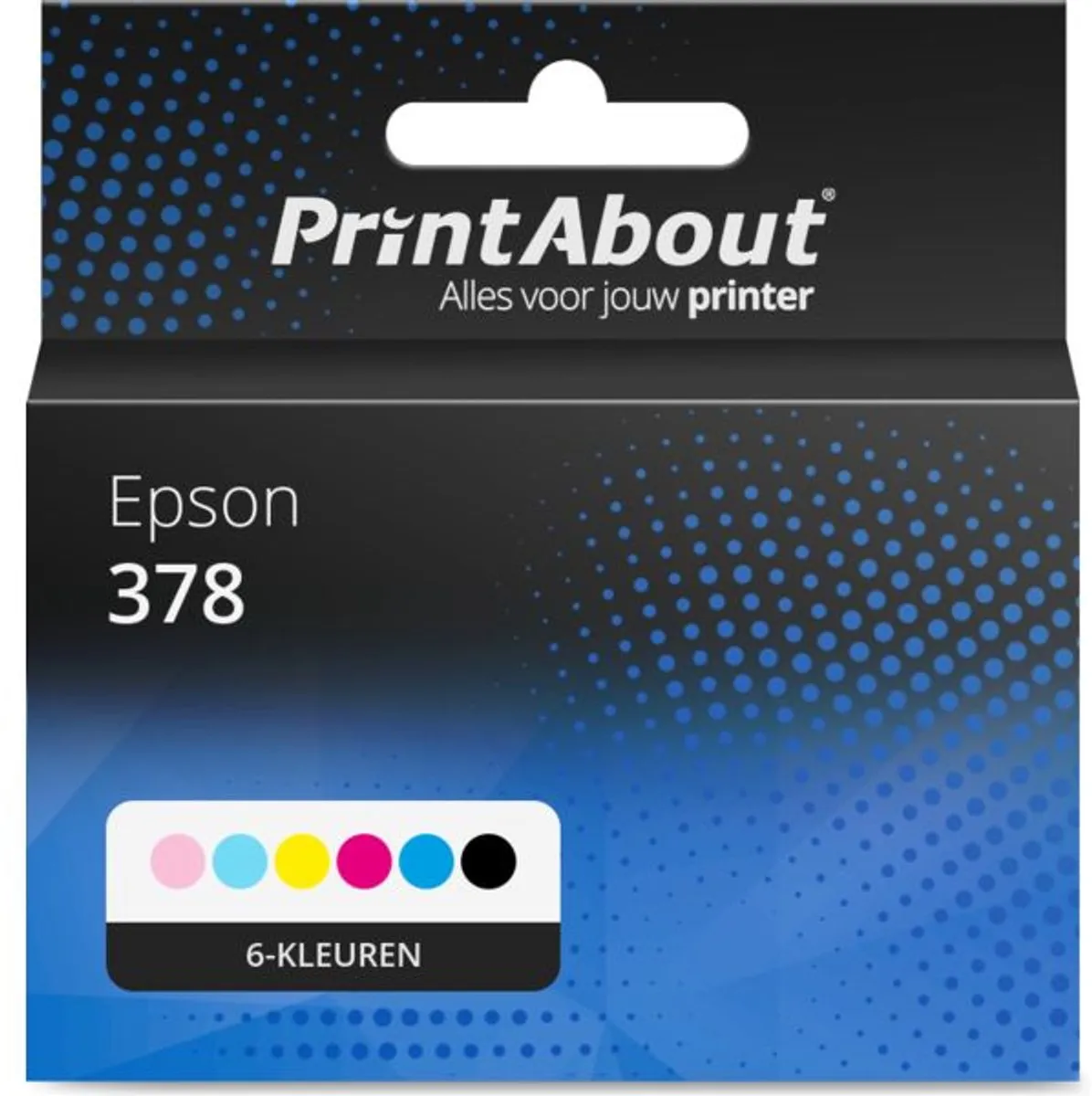 PrintAbout Epson T3781/82/83/84/85/86 Inktcartridge 6-kleuren