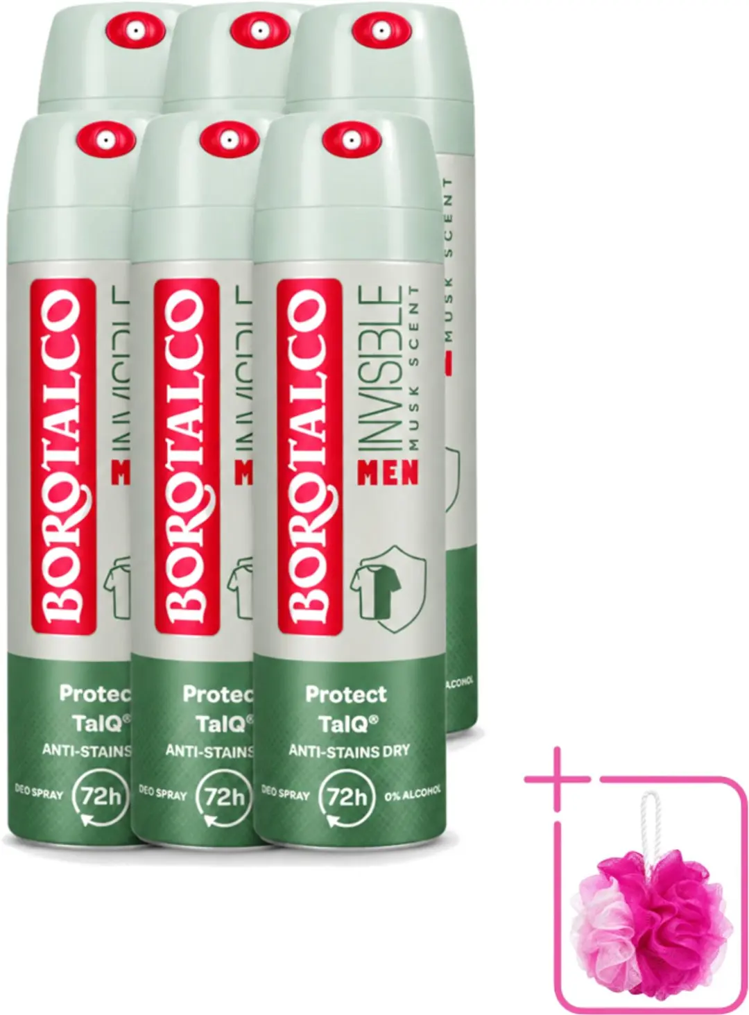 6 x Borotalco
