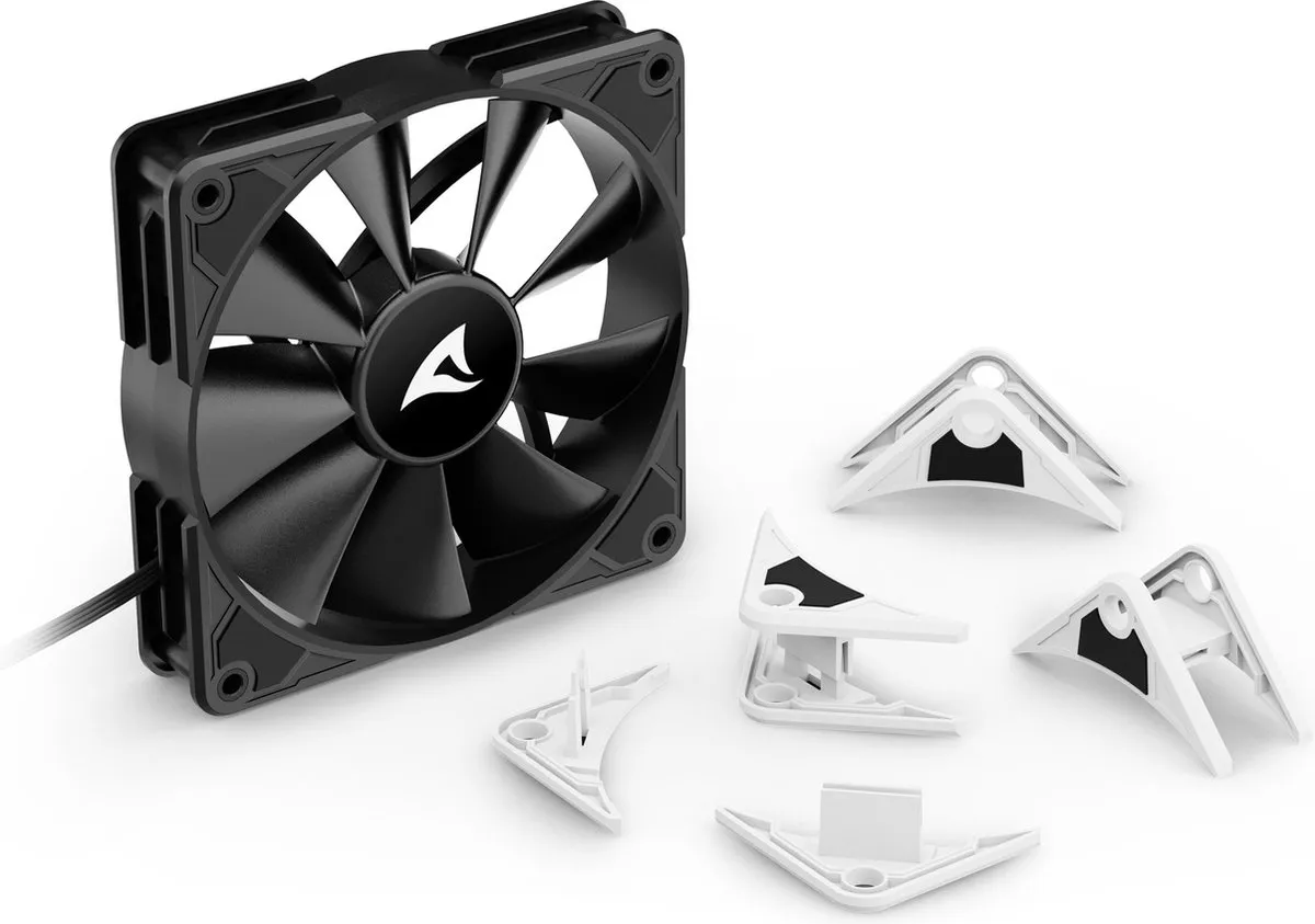 Sharkoon SilentStorm BW120 PWM Boxventilator 12cm