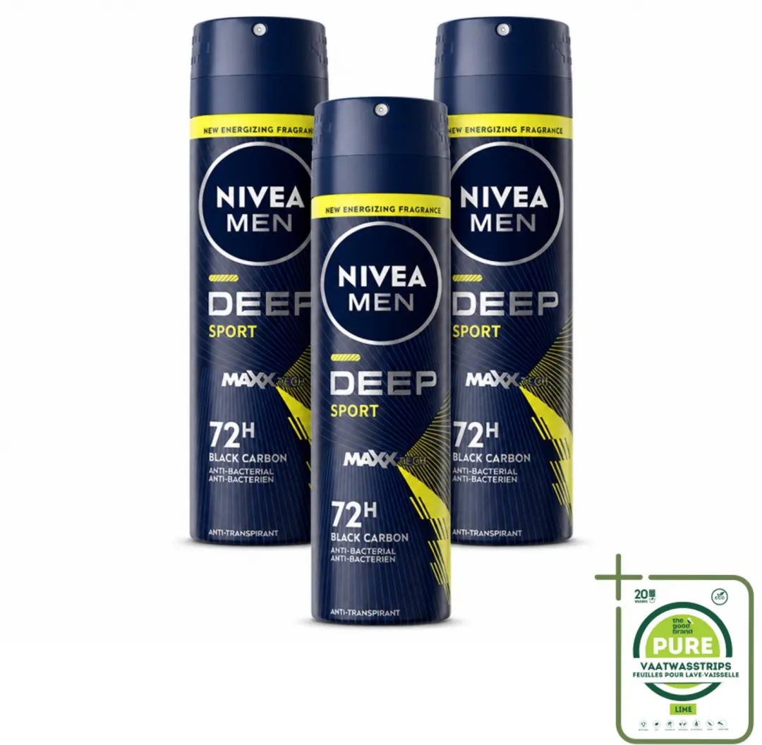 3 x NIVEA MEN