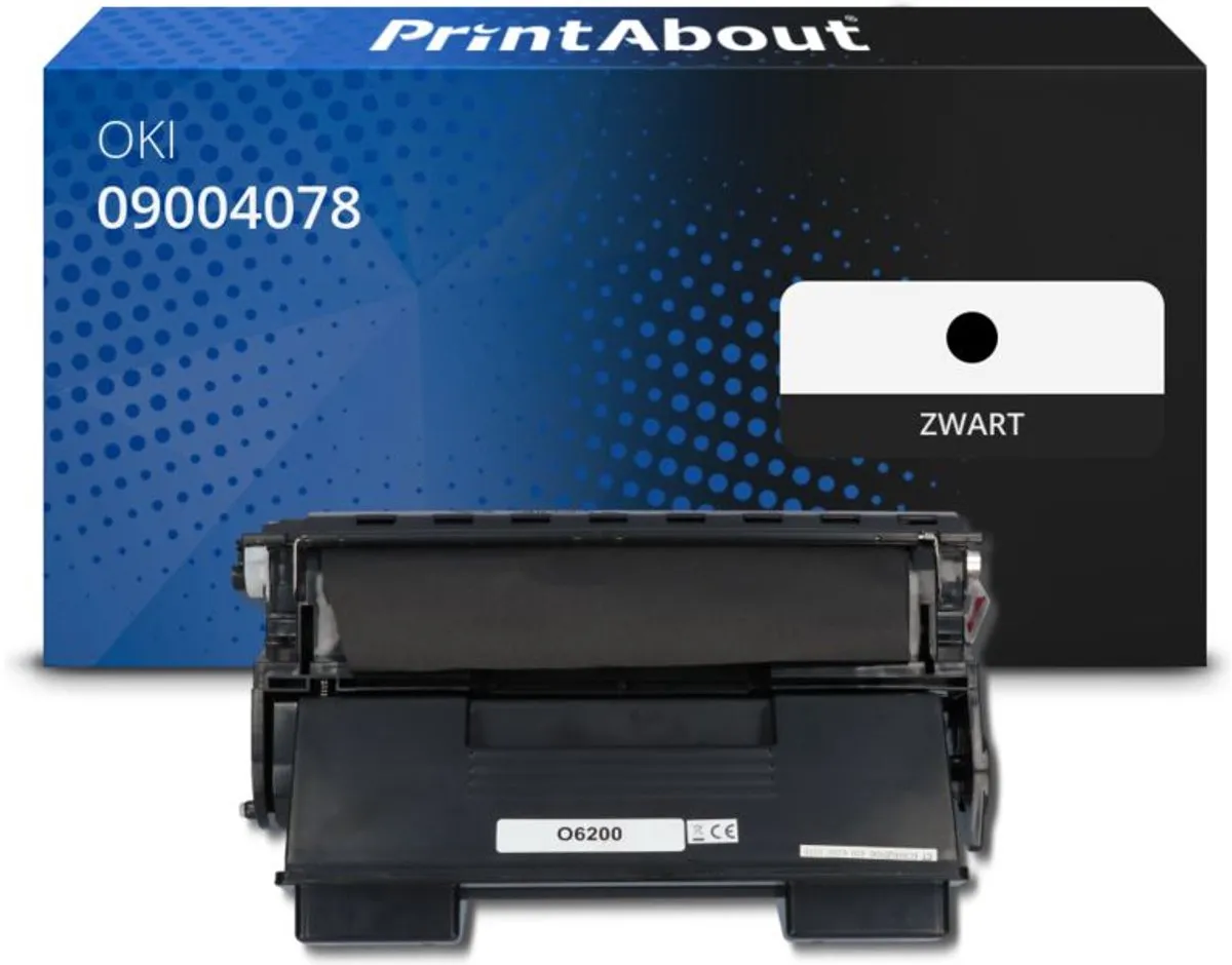 PrintAbout OKI 09004078 Toner Zwart - 11.000 pagina's