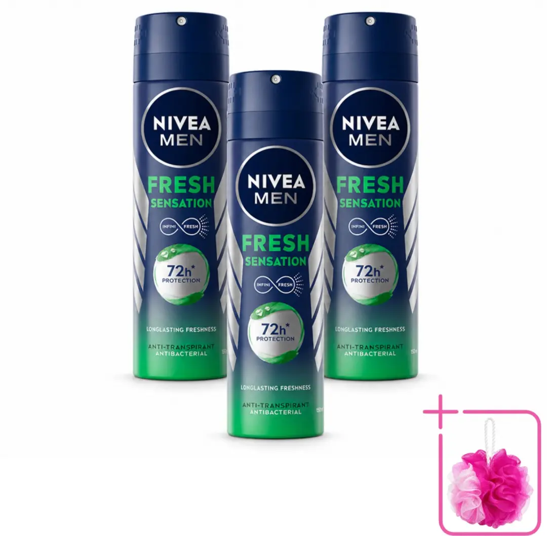 3 x NIVEA MEN