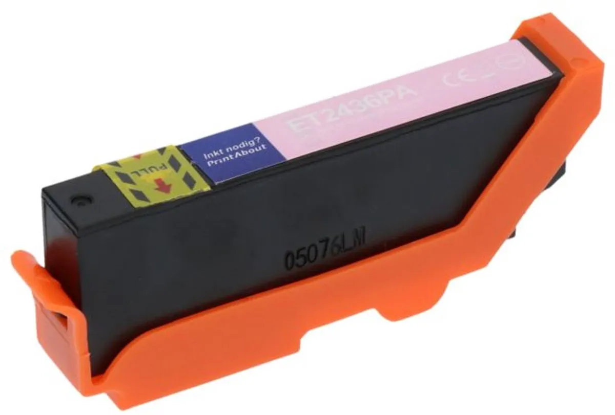 PrintAbout Inktcartridge C13T24364012 Licht-magenta - 1200 pagina's