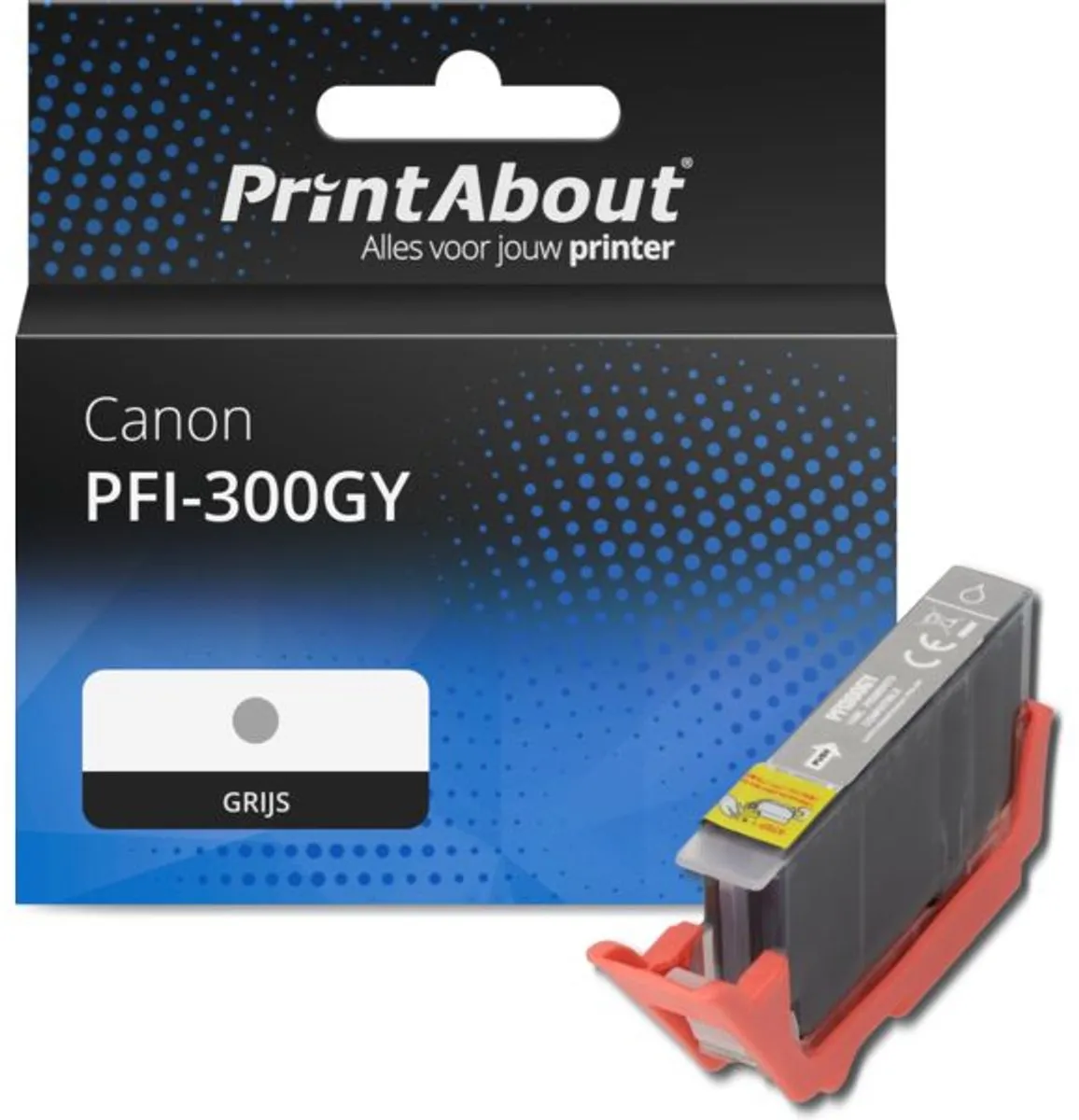 PrintAbout PFI-300GY Inktcartridge