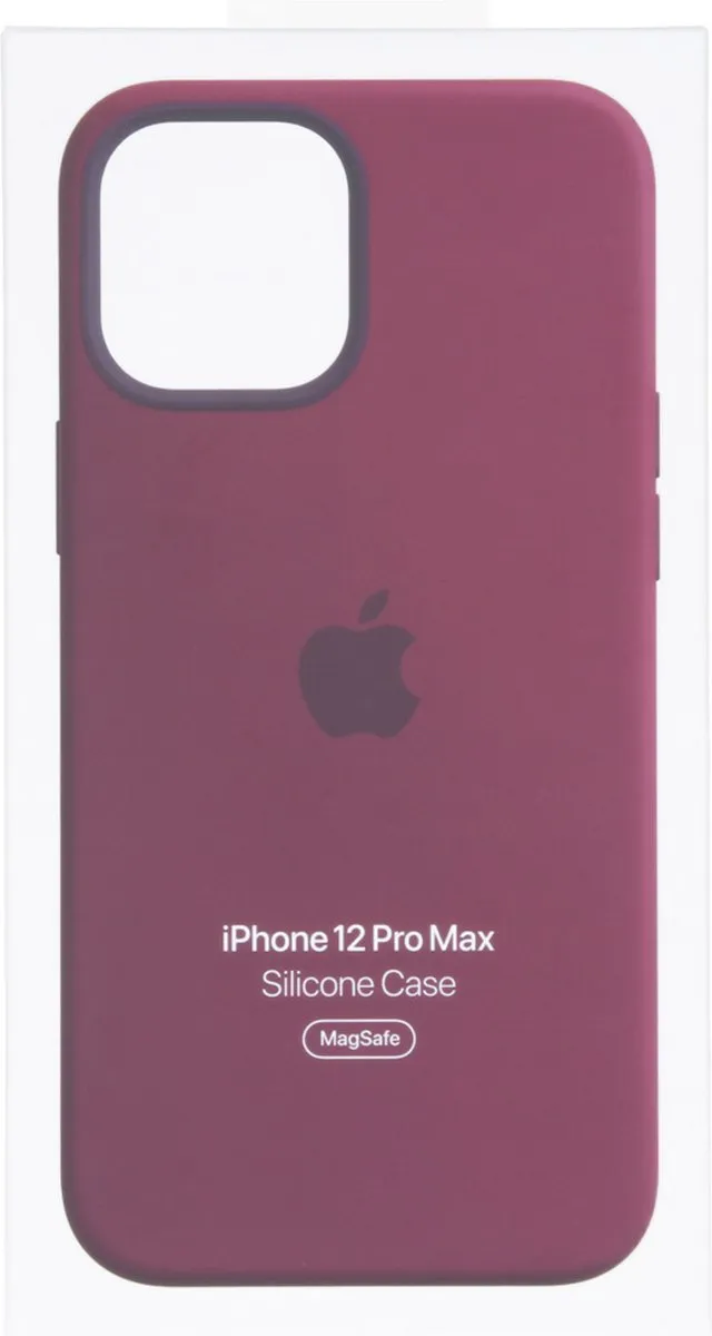 Apple Siliconenhoesje iPhone 12 Pro Max MagSafe - Pruimenpaars MHLA3ZM/A