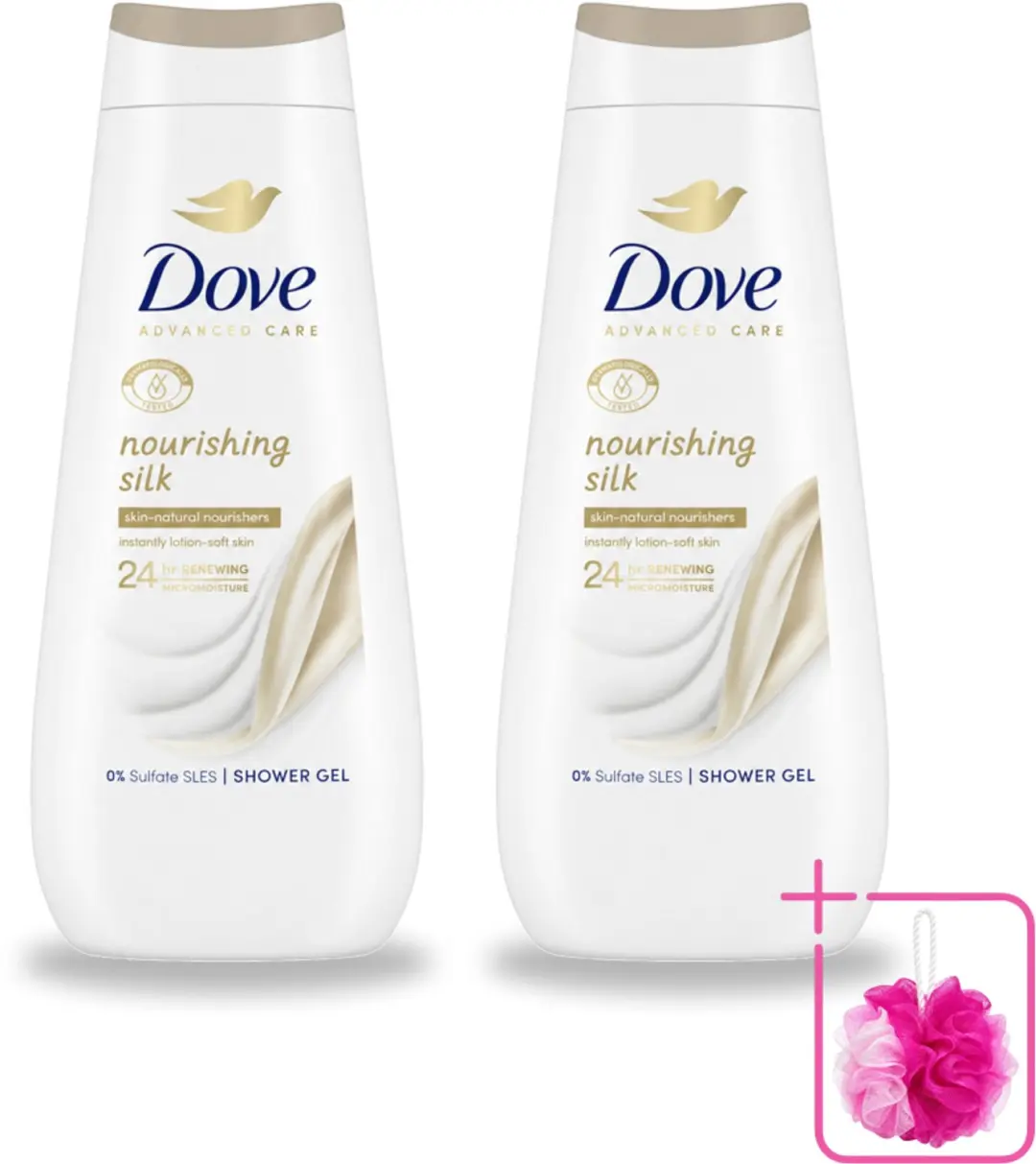 2 x Dove Douchecrème